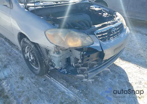 2007 Toyota Corolla Le из США, поврежденный, VIN 2T1BR32E07C747445